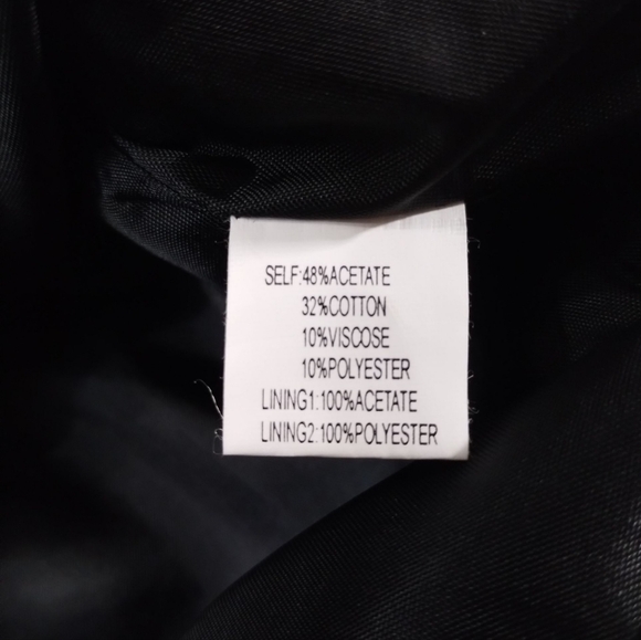 NWT Kay Unger New York Black Brocade Damask Cocktail Dress Empire Waist Size 16 - Picture 13 of 14